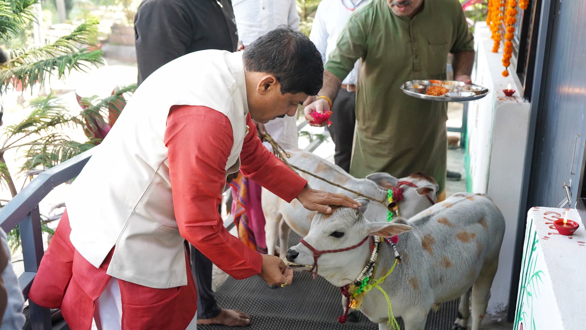 मुख्यमंत्री ने उद्घाटन किया अत्याधुनिक गौशाला का, गौ माता की सेवा के लिए नई पहल