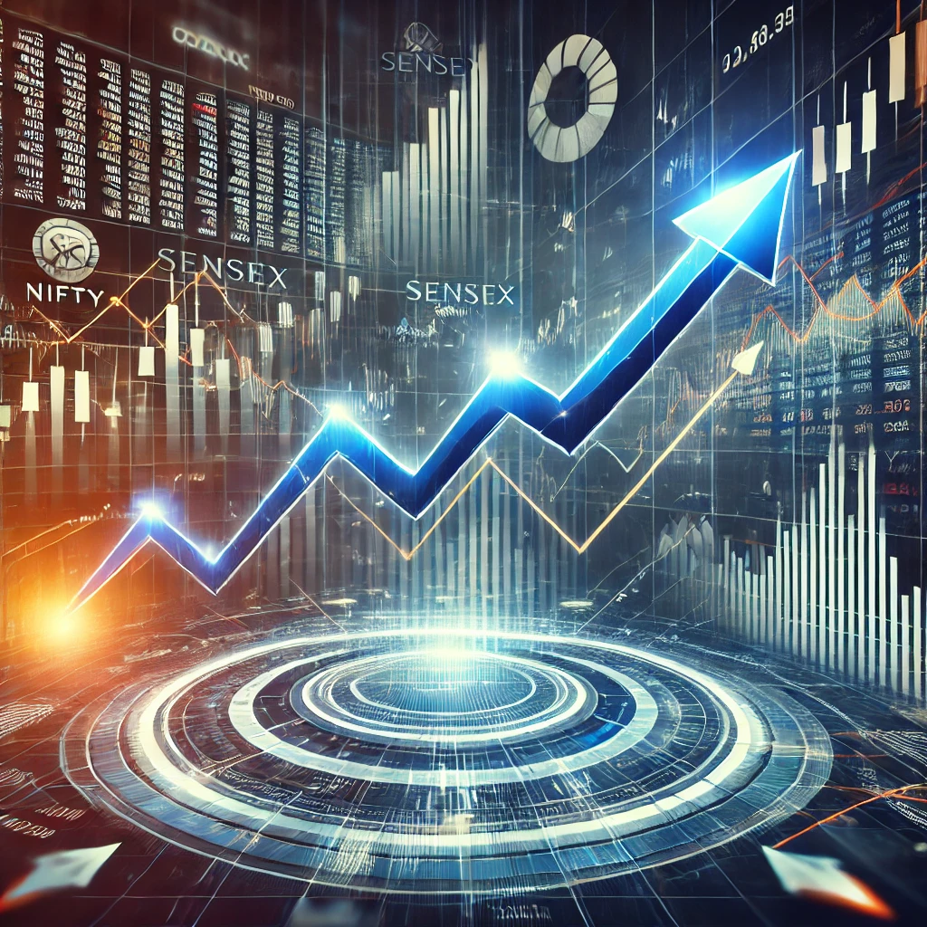 सेंसेक्स में 1250 अंक से ज्यादा की तेजी: निफ्टी भी 340 अंक चढ़ा"