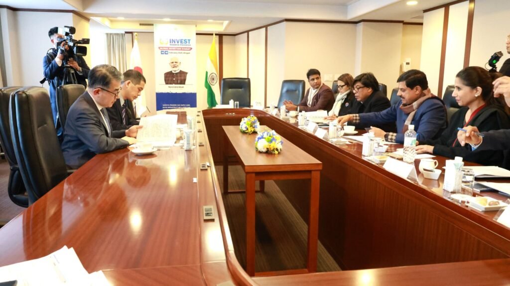 "CM Dr. Mohan Yadav Strengthens India-Japan Ties, Promotes Investment in Madhya Pradesh"