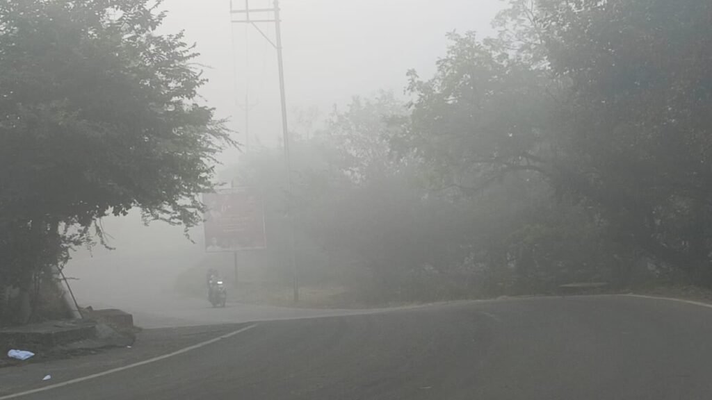 मध्यप्रदेश में सर्दी का दूसरा दौर: तापमान में 2-3 डिग्री की गिरावट, ग्वालियर-चंबल में घना कोहरा