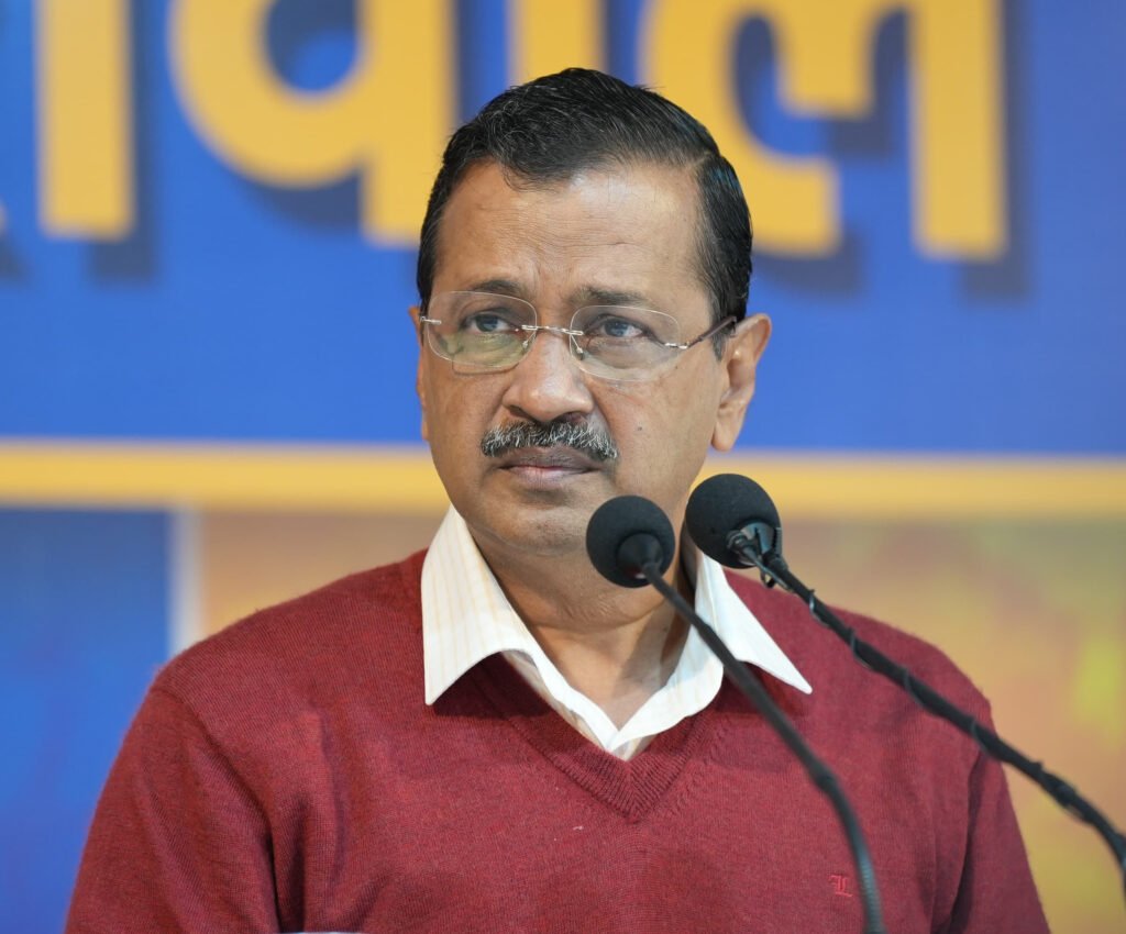 Arvind Kejriwal, accompanied by Delhi and Punjab CM, visits Election Commission office demanding an FIR against Haryana CM for sending contaminated water to Delhi. Kejriwal challenges the EC to drink the polluted water to prove his claims.