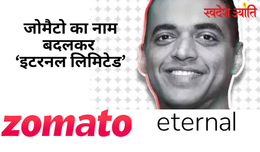 Zomato Changes Name to Eternal Limited: New Strategy for Business Growth