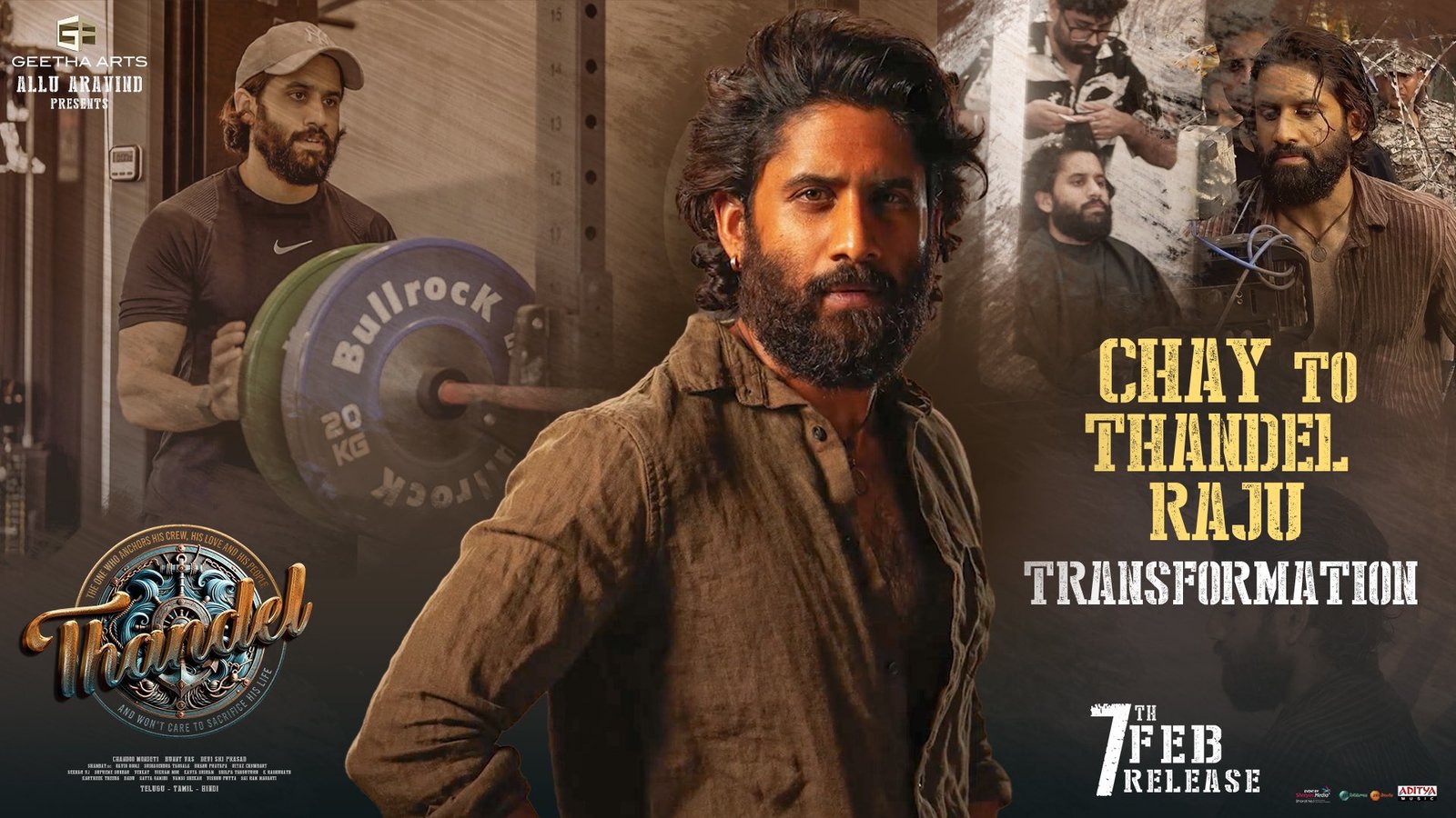 "Thandel," starring Naga Chaitanya