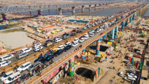**महाकुंभ 2025: नया ट्रैफिक प्लान लागू, माघ पूर्णिमा स्नान पर सख्त नियम | 13 फरवरी तक वाहनों की नो-एंट्री**