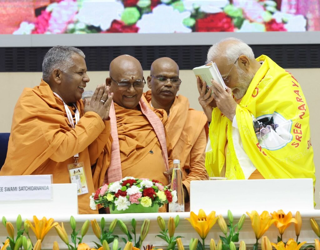 pm-modi-operation-sindoor-atma-nirbharta-narayan-guru-gandhi-meet-100-years