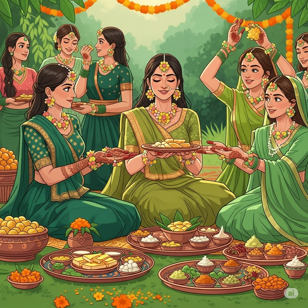 hariyali-teej-recipes-and-significance