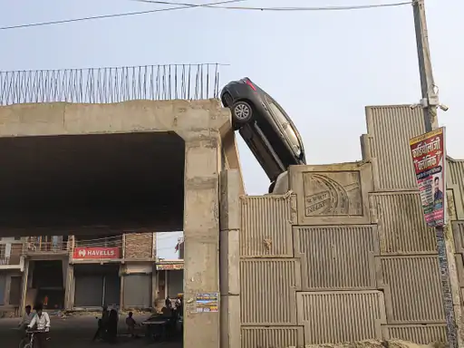 google map error, navi mumbai accident, audi car news, map mistake incidents, india technology safety, swadesh jyoti