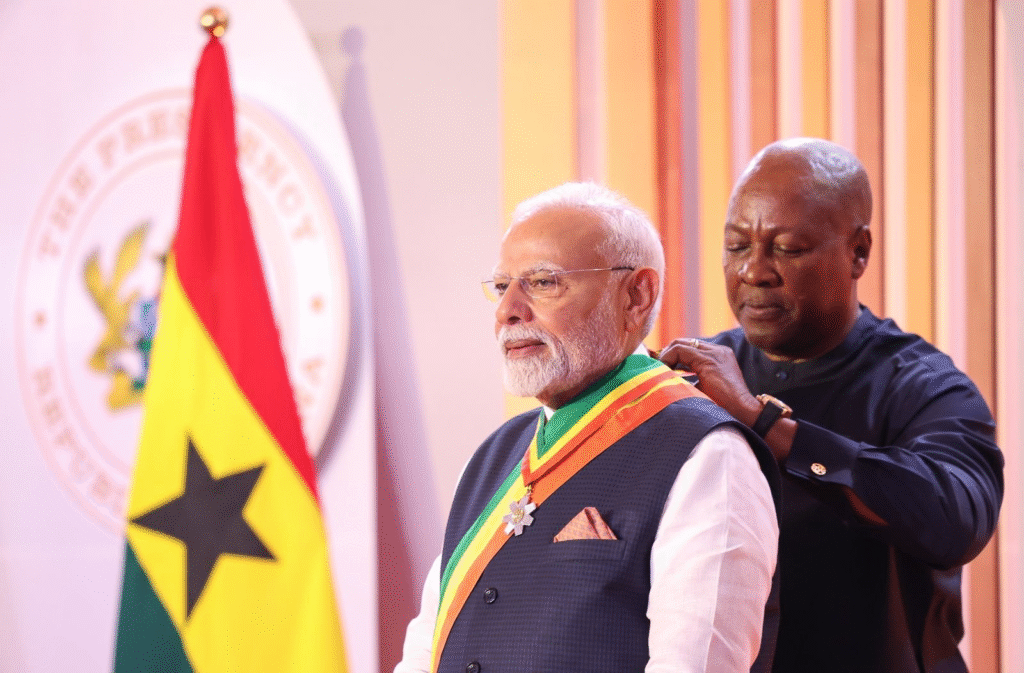 : modi-honoured-in-ghana