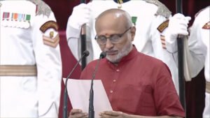 cp-radhakrishnan-takes-oath-as-vice-president-pm-modi-jagdeep-dhankhar-present
